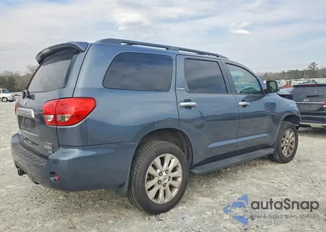2010 Toyota Sequoia Platinum z USA, uszkodzony, nr VIN 5TDDW5G16AS030114
